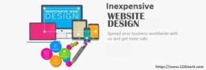 low cost web design service